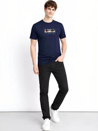 ADRO Men Printed T-shirt