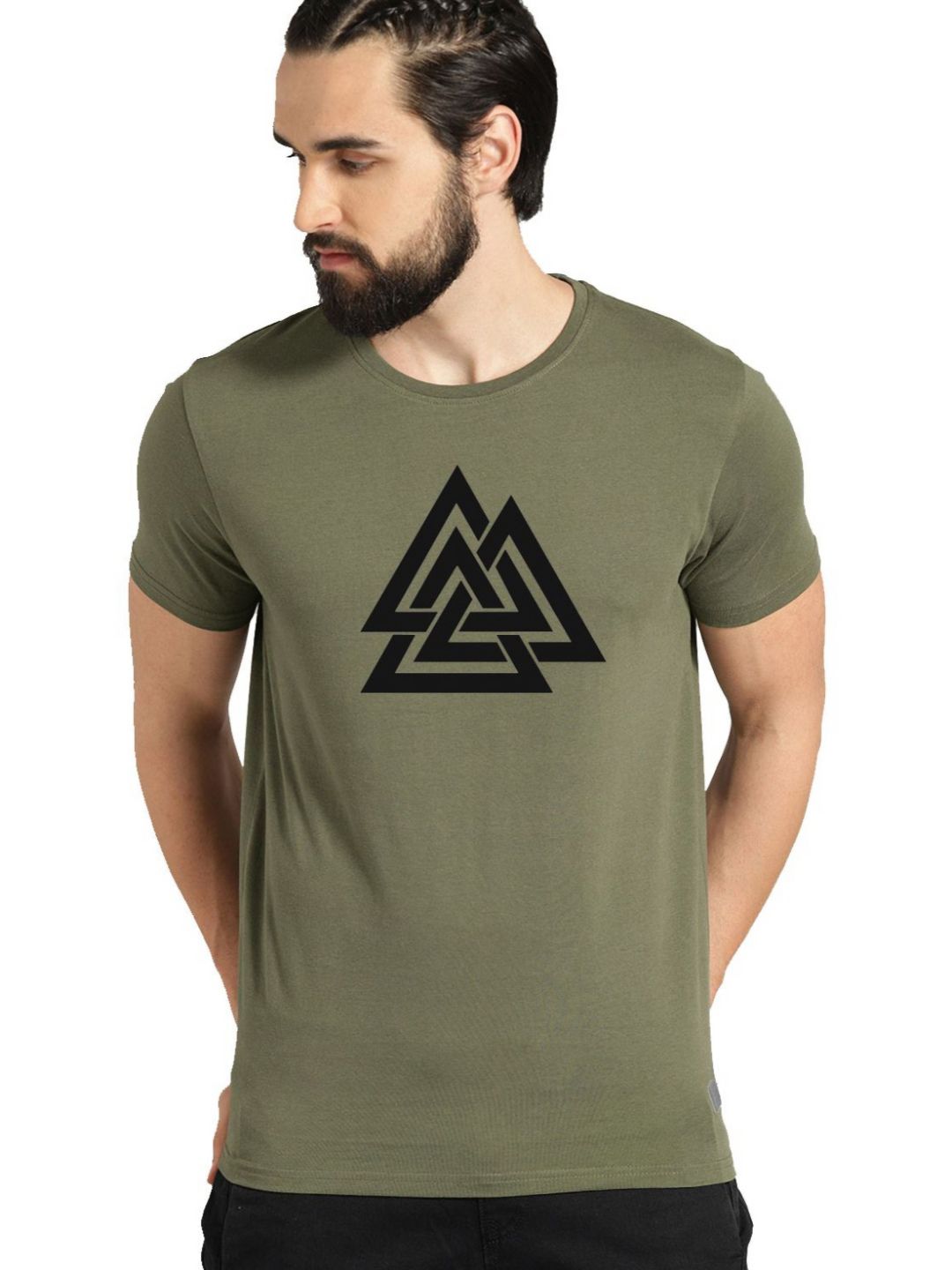 ADRO Men Printed T-shirt