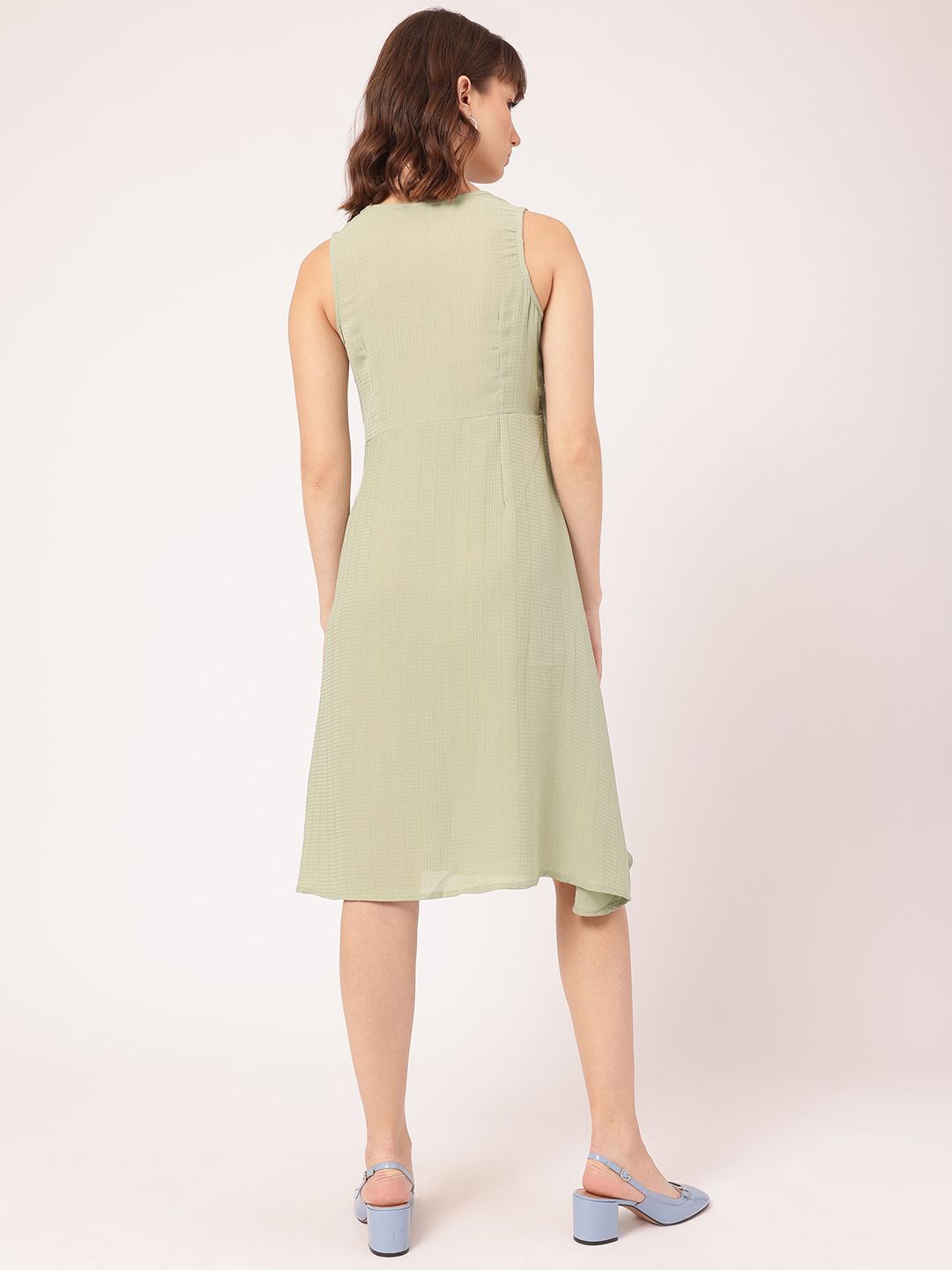DressBerry Textured Treasures Wrap Dress