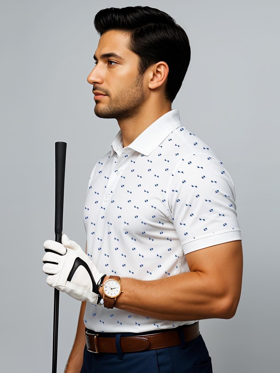 Tshirts ADRO Men Off White Cotton