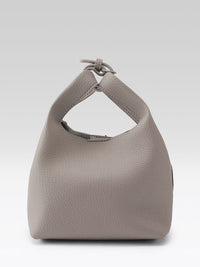DressBerry Textured Bucket Handheld Bag with Pouch
