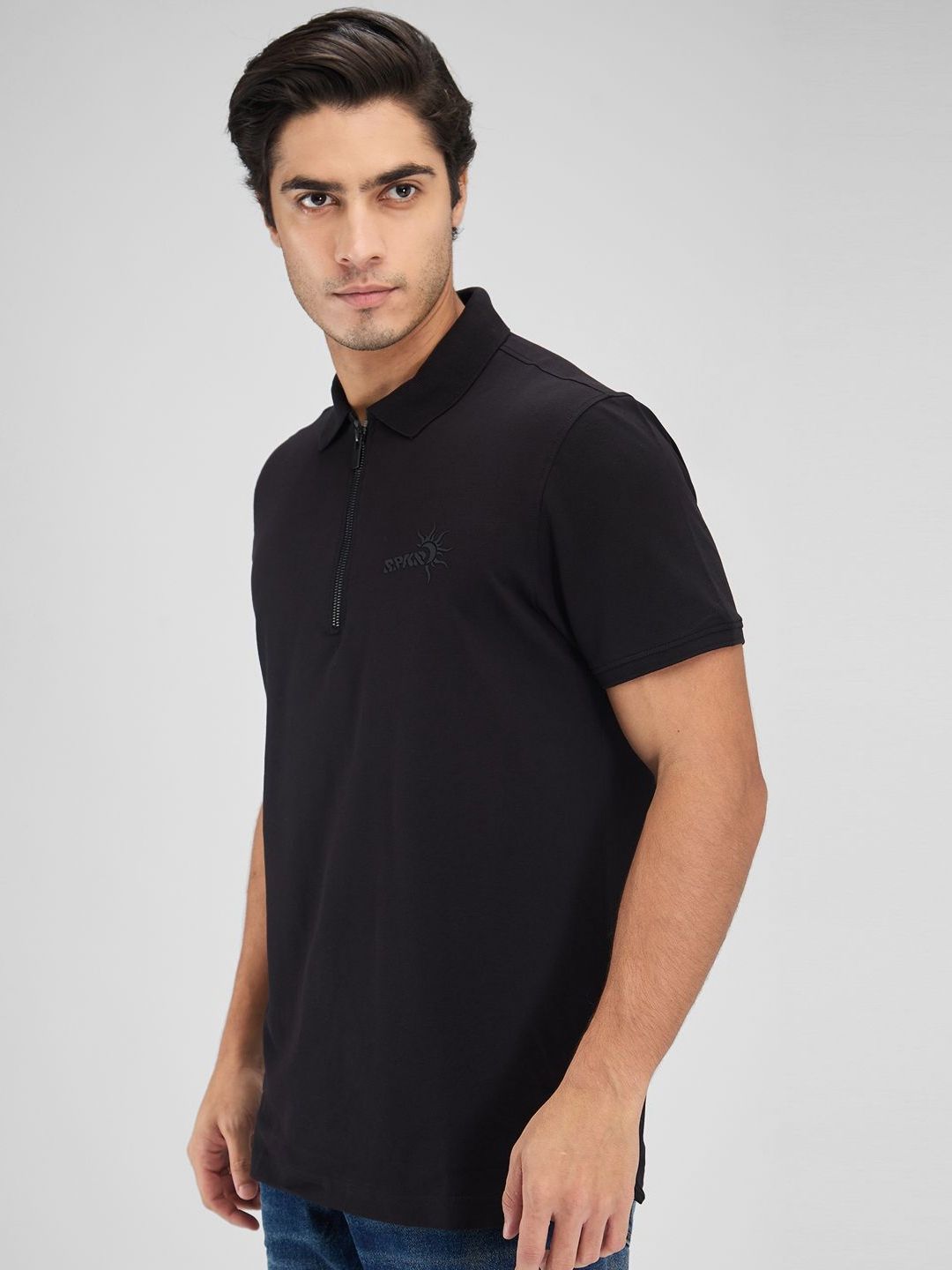 SPYKAR Men Polo Collar Slim Fit T-shirt