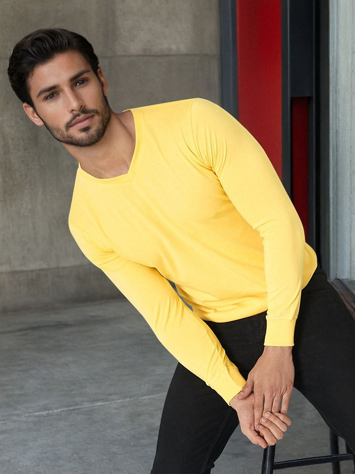 The Indian Garage Co V-Neck Casual T-shirt