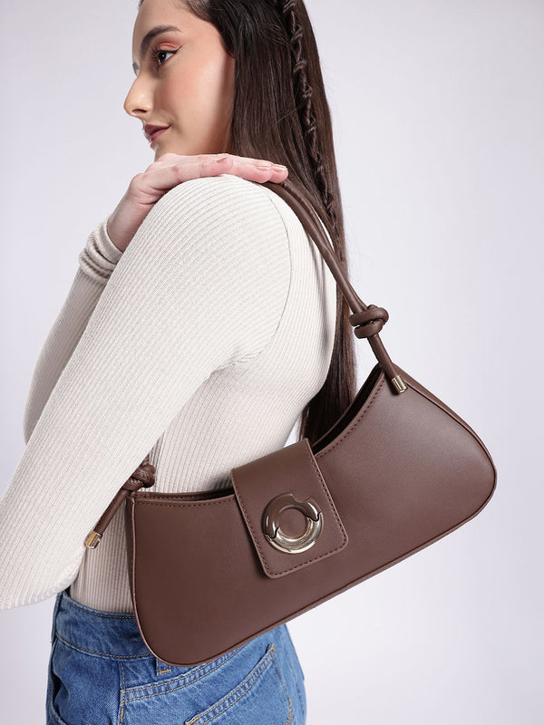 DressBerry Baguette Shoulder Bag