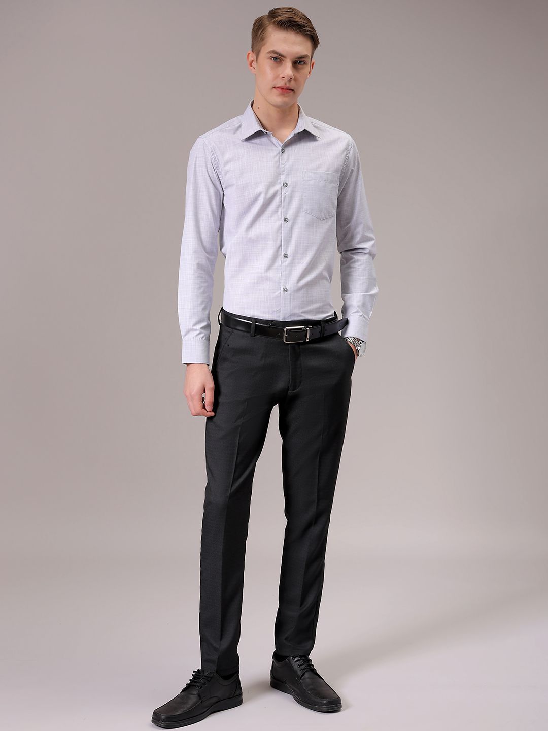 The Indian Garage Co. X Luxe Men Slim Fit Formal Shirt