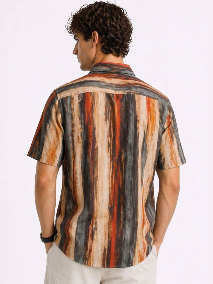 ADRO Men Standard Printed Casual Shirt
