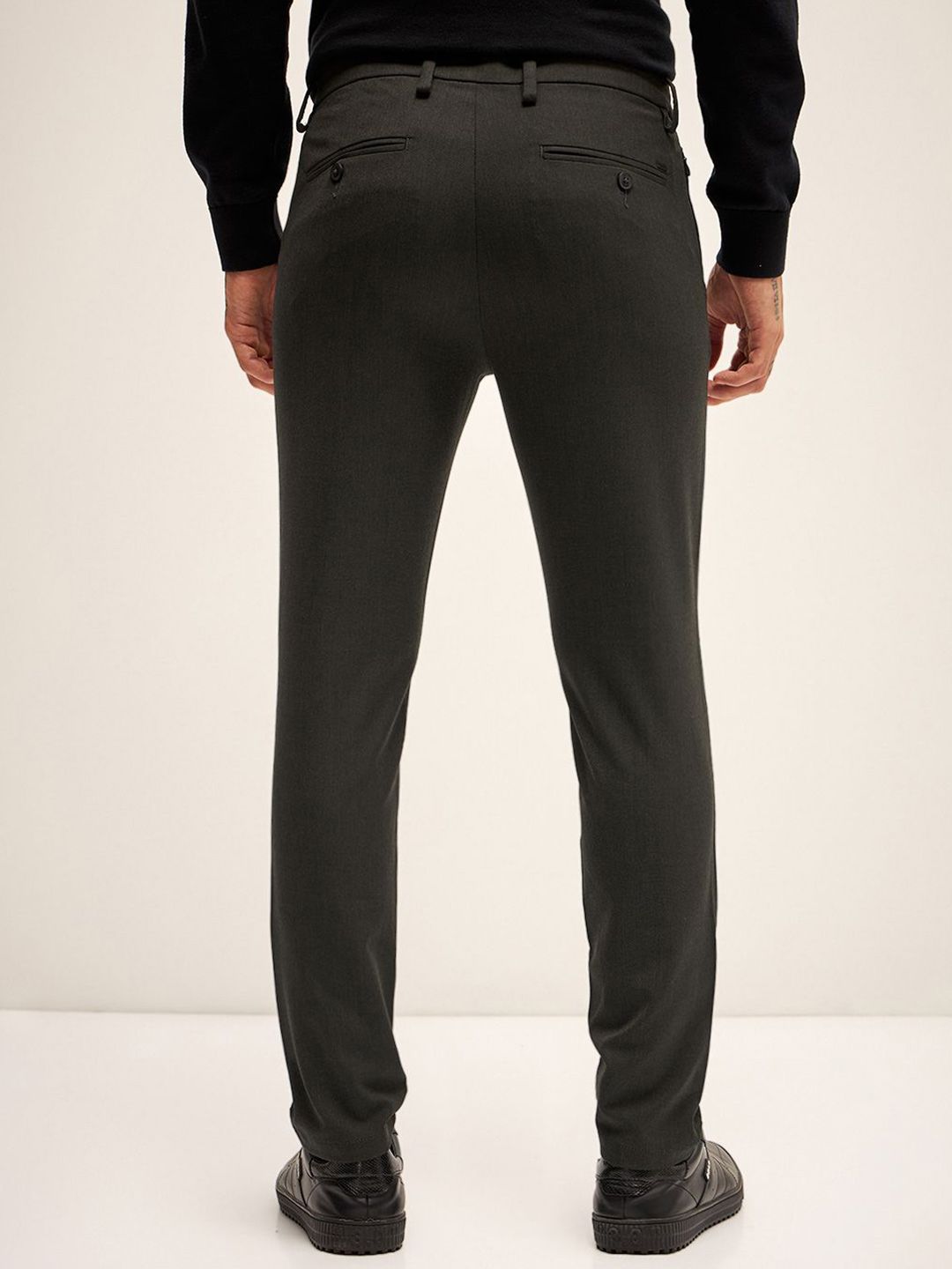 THE BEAR HOUSE Men Slim Fit Trousers