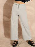 SASSAFRAS Women Solid Cotton Track Pants