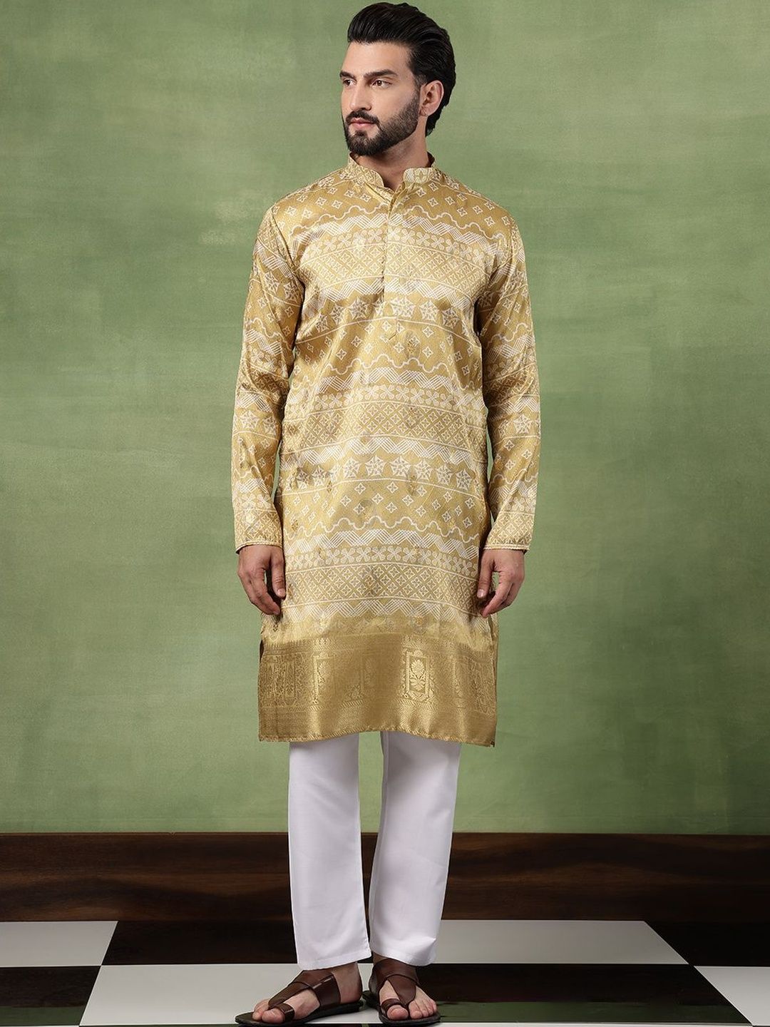 SOJANYA Men Printed Kurta