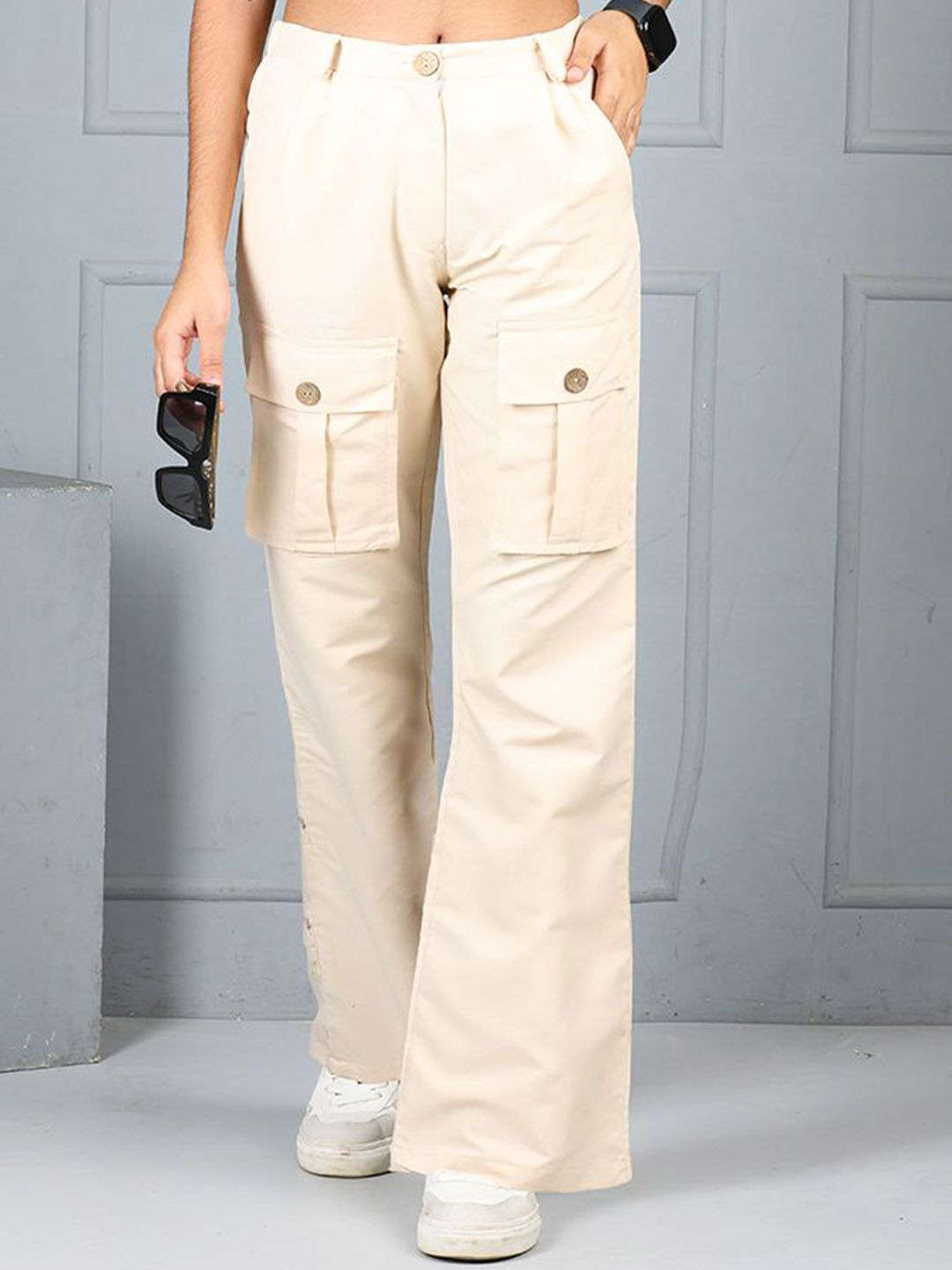 Cutiekins Girls Regular Fit Cargos Trouser
