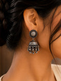 PANASH Circular Jhumkas Earrings