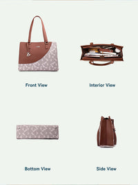 ZOUK Aravalli Abstract Office Essential Bag