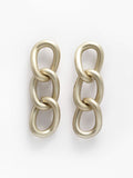 DressBerry Gold Plated Contemporary Drop Earrings