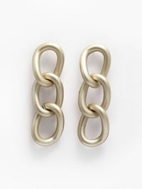 DressBerry Gold Plated Contemporary Drop Earrings