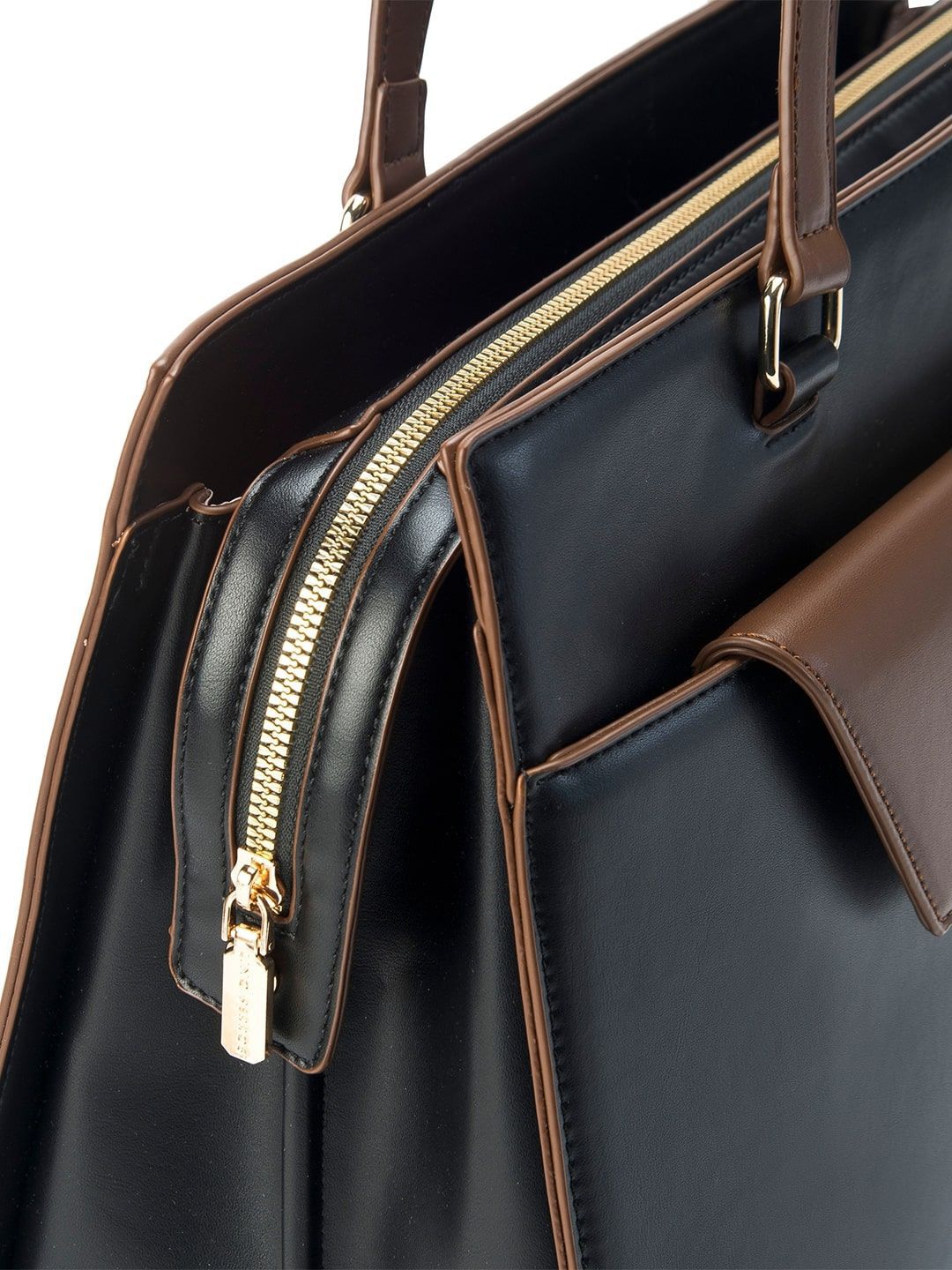 Lino Perros Colourblocked Oversized Shopper Tote Bag