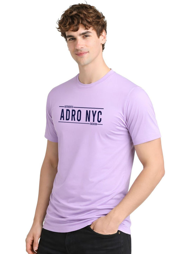 ADRO Men Typography Printed T-shirt