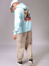 The Indian Garage Co Men Printed Hooded Sweatshirt