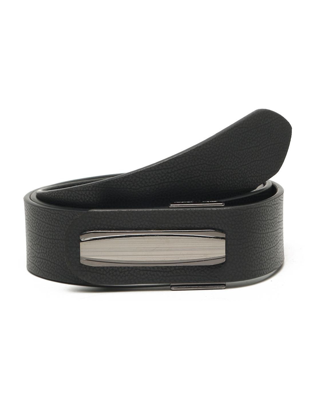 Teakwood Leathers Men Textured Leather Formal Belt