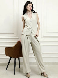 Athena v-neck cakeraman dengan seluar co-ords