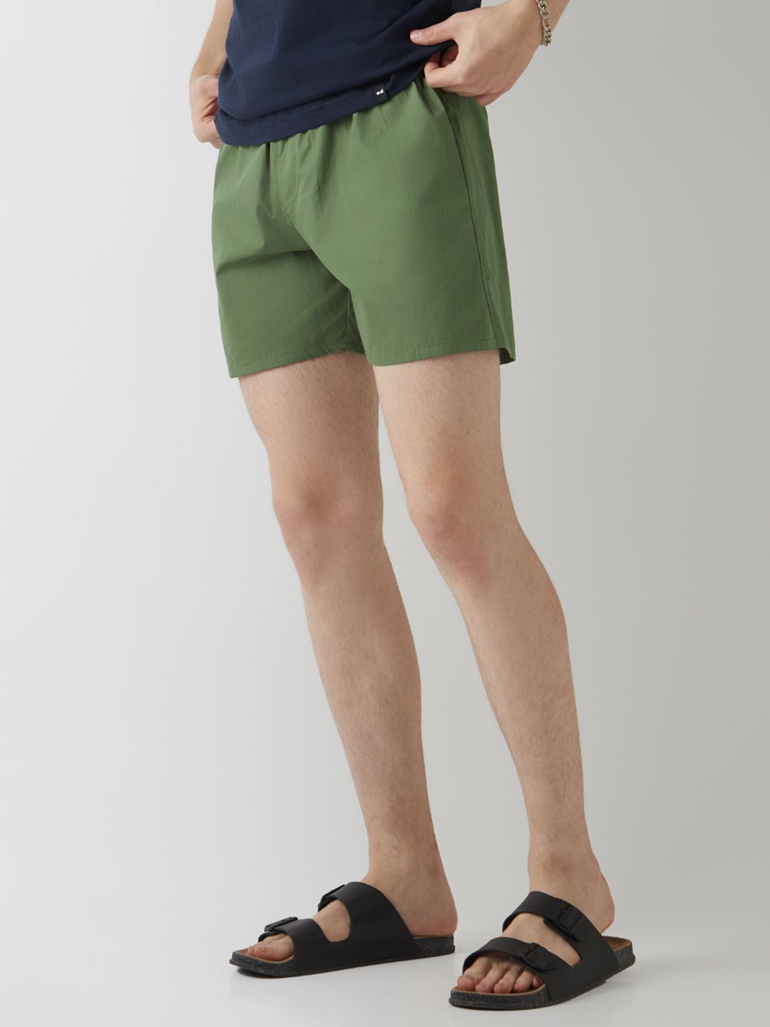 Bewakoof Men Alpha Plain Cotton Boxer 283612