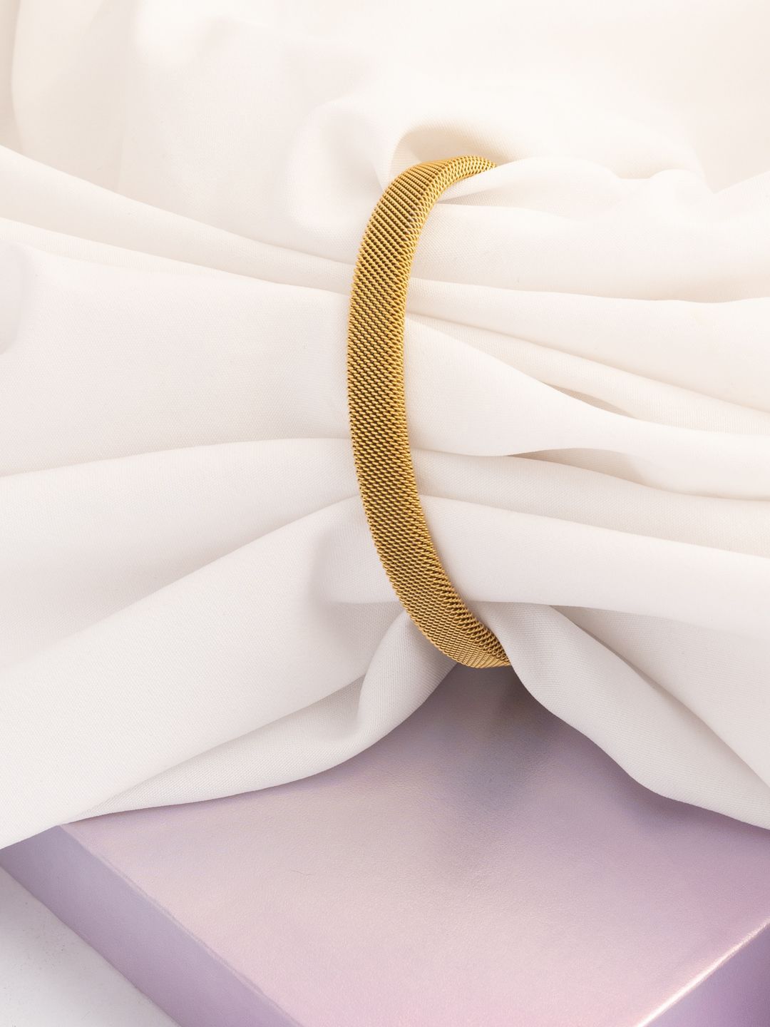 VOGUE PANASH Wanita Brass Gold-plated Bangle-Style Bracelet