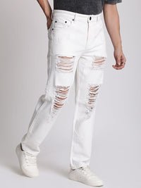 Bene Kleed Men Relaxed Fit Highly Distressed Jeans
