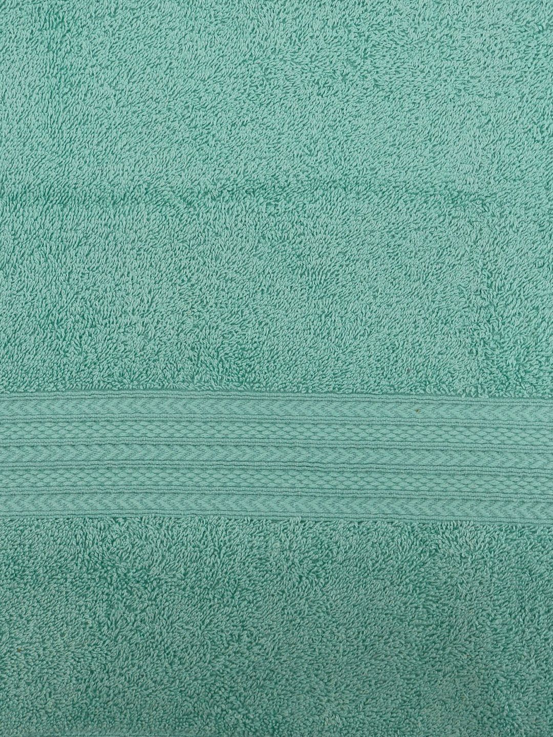 BOMBAY DYEING Green 4 Piece Pure Cotton 450 GSM Towel Set