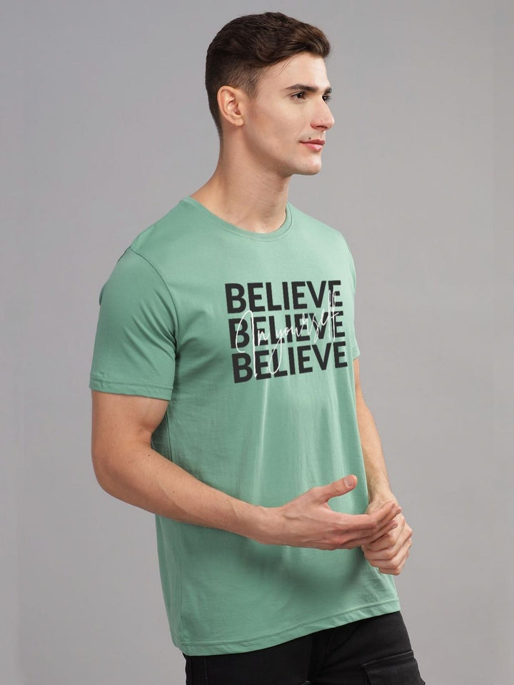 ADRO Men Pack of 3 Graphic Printed Round Neck Cotton T-shirts
