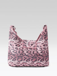 DressBerry Animal Print Sling Bag with Bow Detail