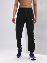 HRX by Hrithik Roshan Men Typography Printed Rapid-Dry Running Joggers