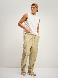 THE BEAR HOUSE Men Solid Cargo Trouser