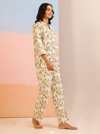 SANSKRUTIHOMES Women Printed Night suit