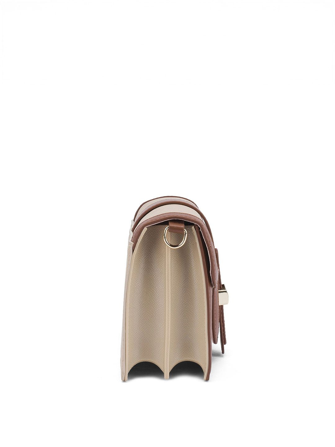 Lino Perros Voyage Colourblocked Structured Satchel With Detachable Sling Strap