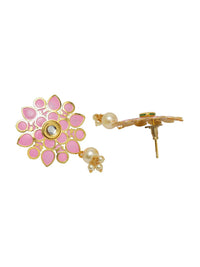 Anting-anting Drop Kontemporari Anouk Saduran Emas