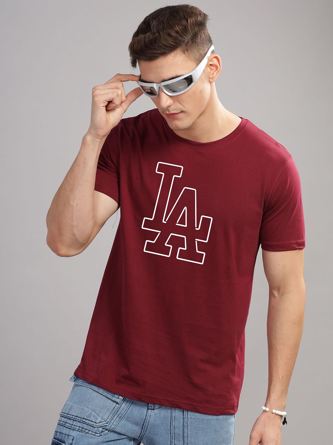ADRO Men Printed T-shirt