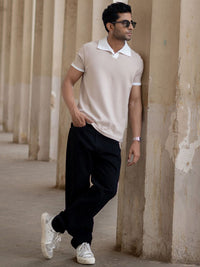 Powerlook Men Polo Collar T-shirt