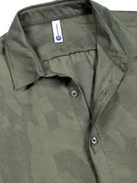 Thomas Scott Men Classic Slim Fit Opaque Casual Shirt