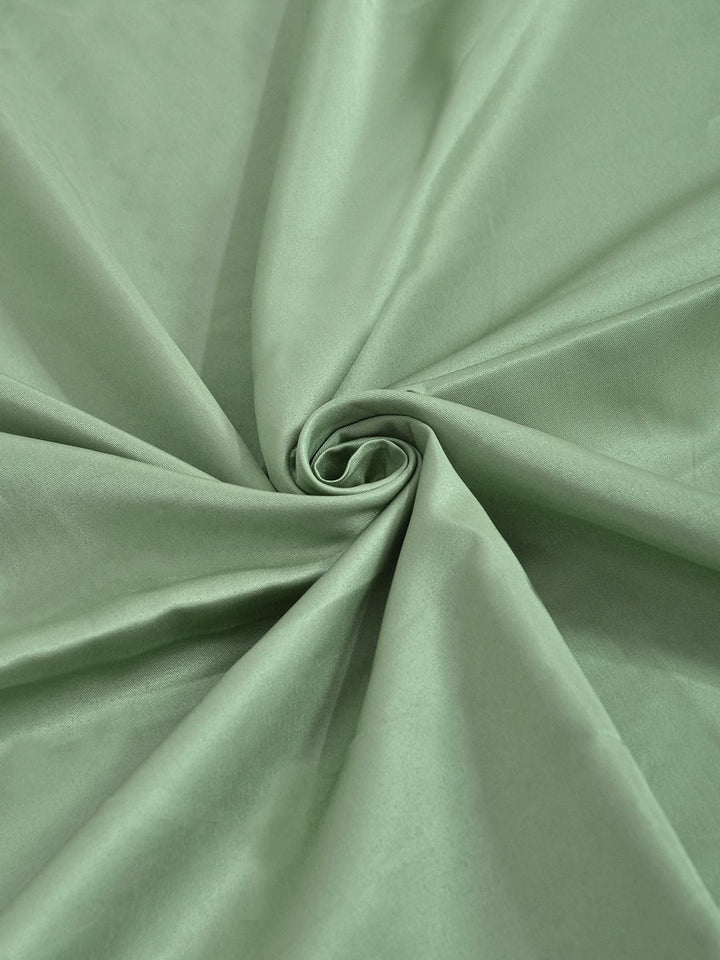 KLOTTHE Olive Green 400 TC Super King Bedsheet with 2 Pillow Covers
