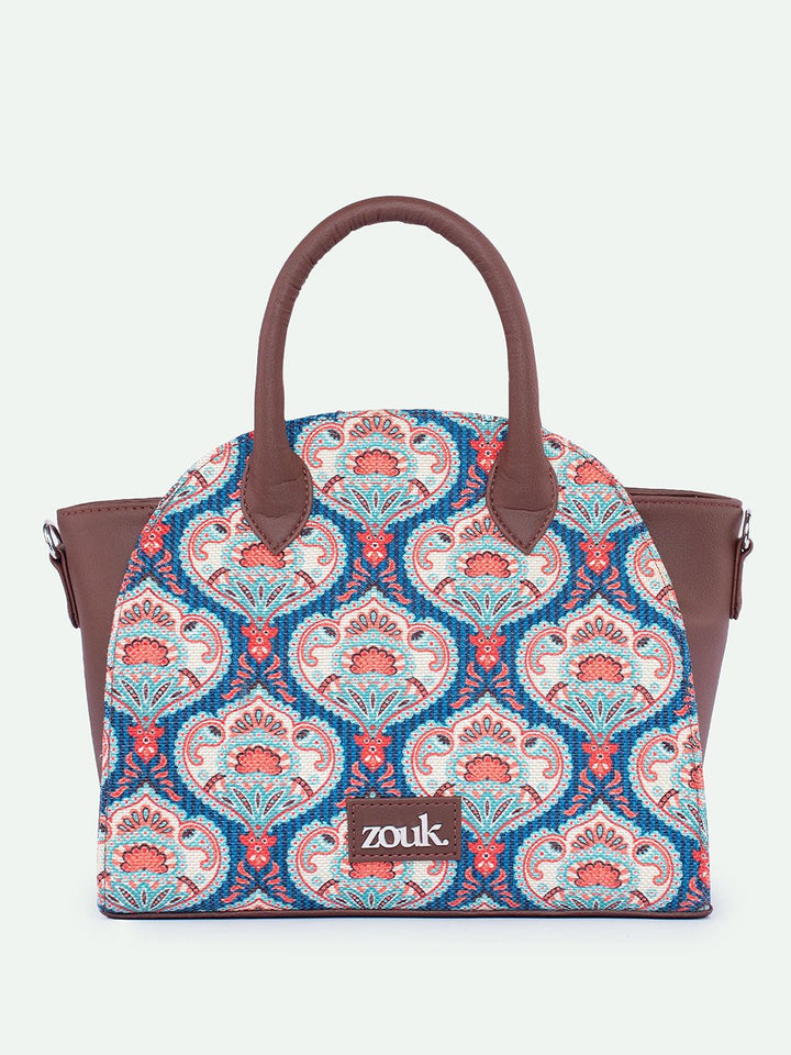ZOUK Women Ethnic Motifs Printed Swagger Handheld Bag