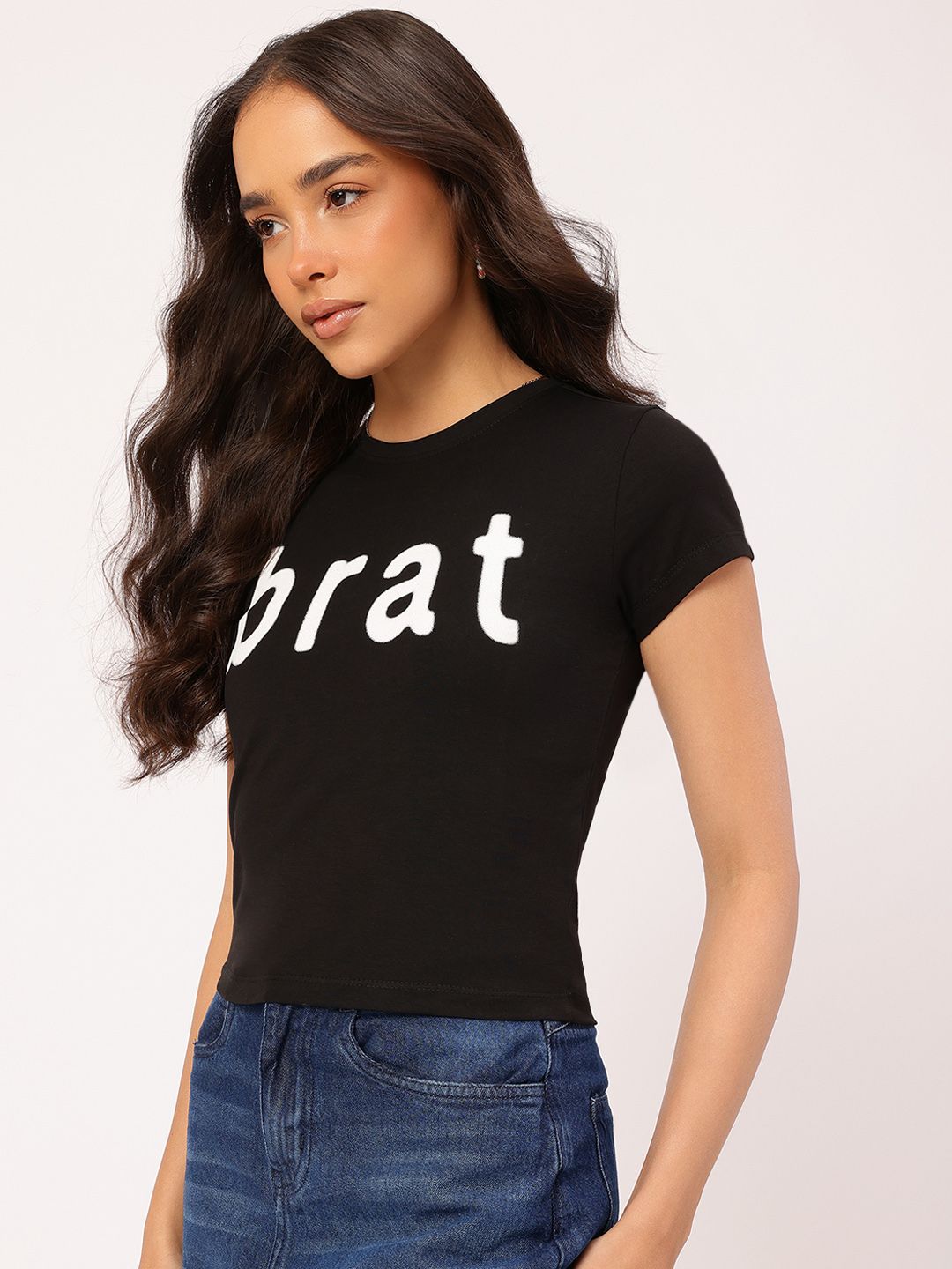 DressBerry Street Savvy Lightweight Luxury 90's Cotton Tee