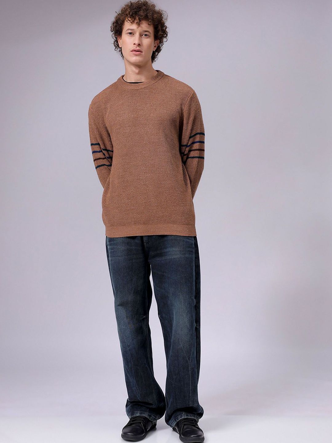 The Indian Garage Co Men Longline Pullover