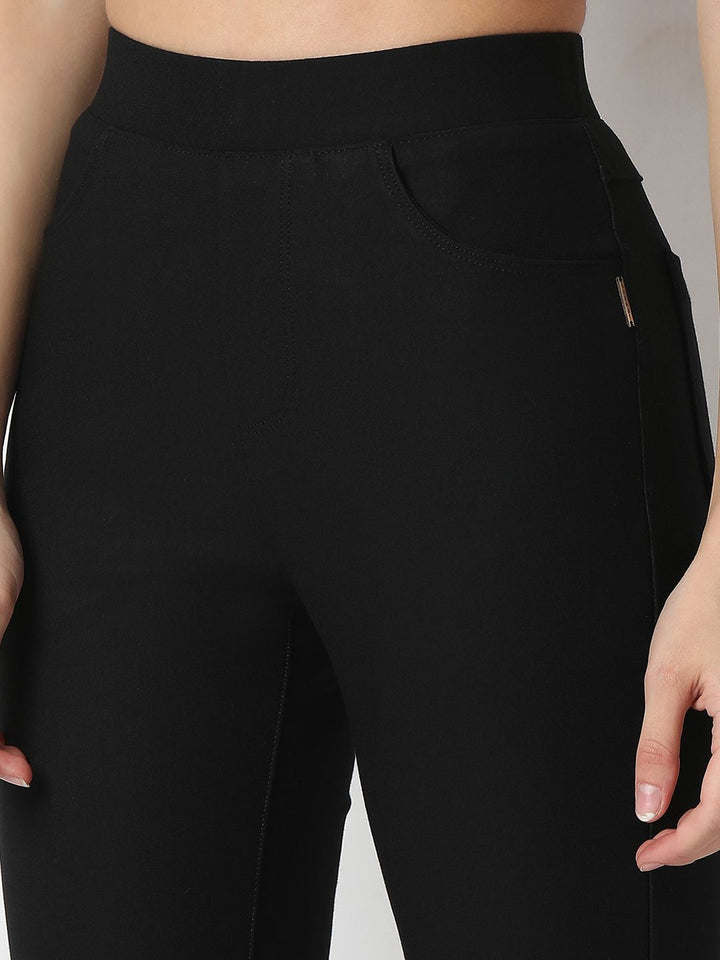 SPYKAR Women High Rise Skinny Fit Trousers