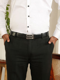 Teakwood Leathers Men Leather Reversible Formal Belt