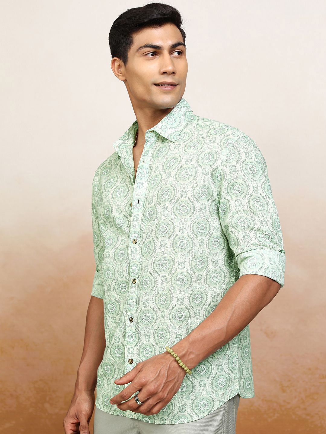 Highlander Men Printed Relaxed Shirt