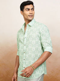 Highlander Men Printed Relaxed Shirt
