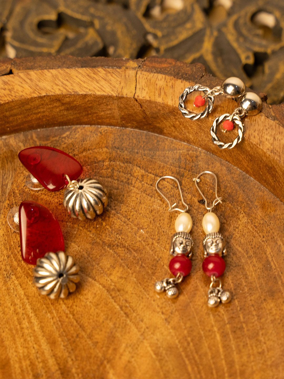 PANASH Contemporary Drop Earrings