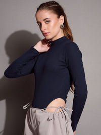 SASSAFRAS BASICS High-Neck Bodysuit