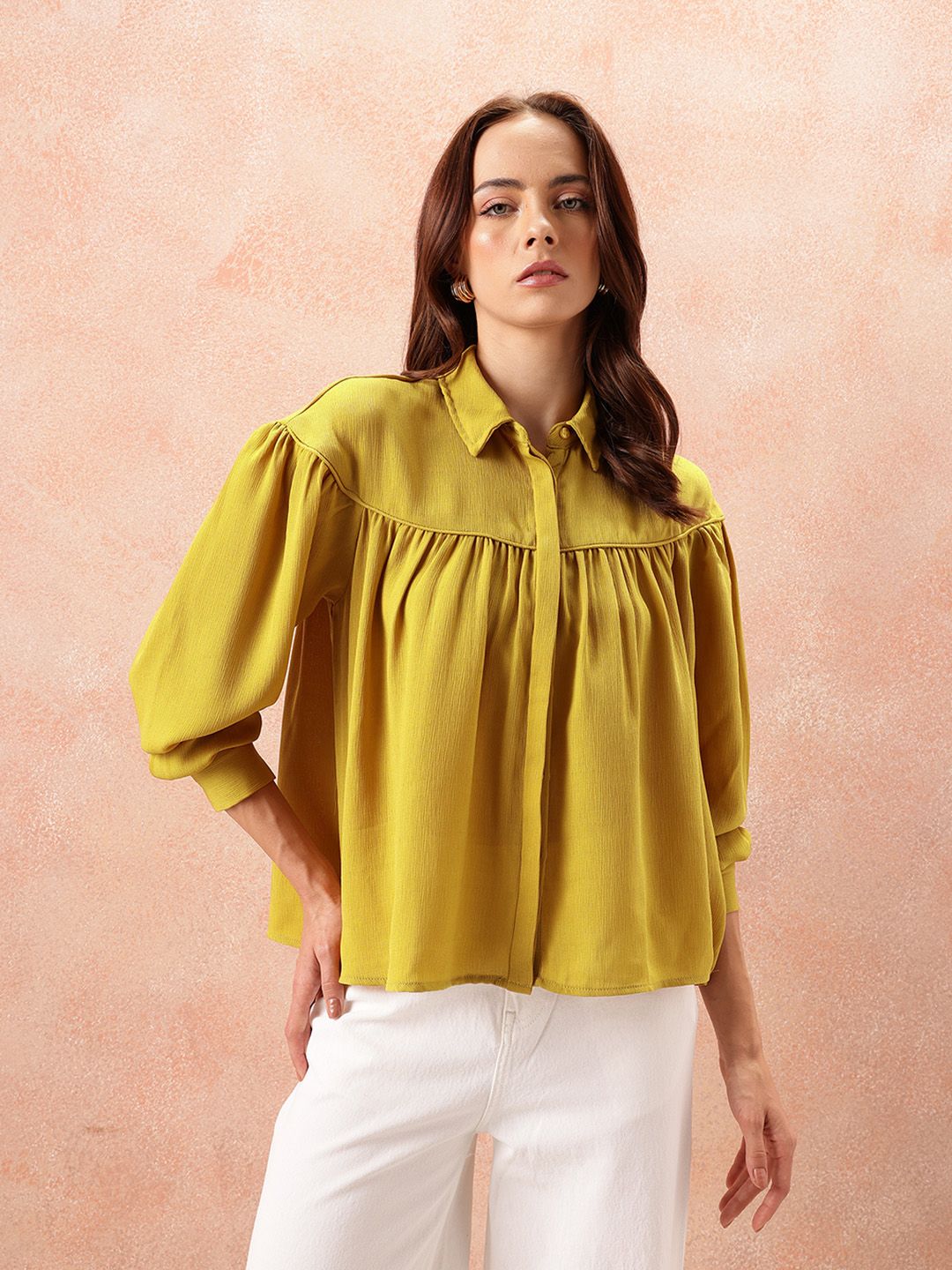 all about you Opaque Casual Shirt