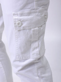 The Indian Garage Co Men Mid-Rise Regular Fit Cargos Trousers