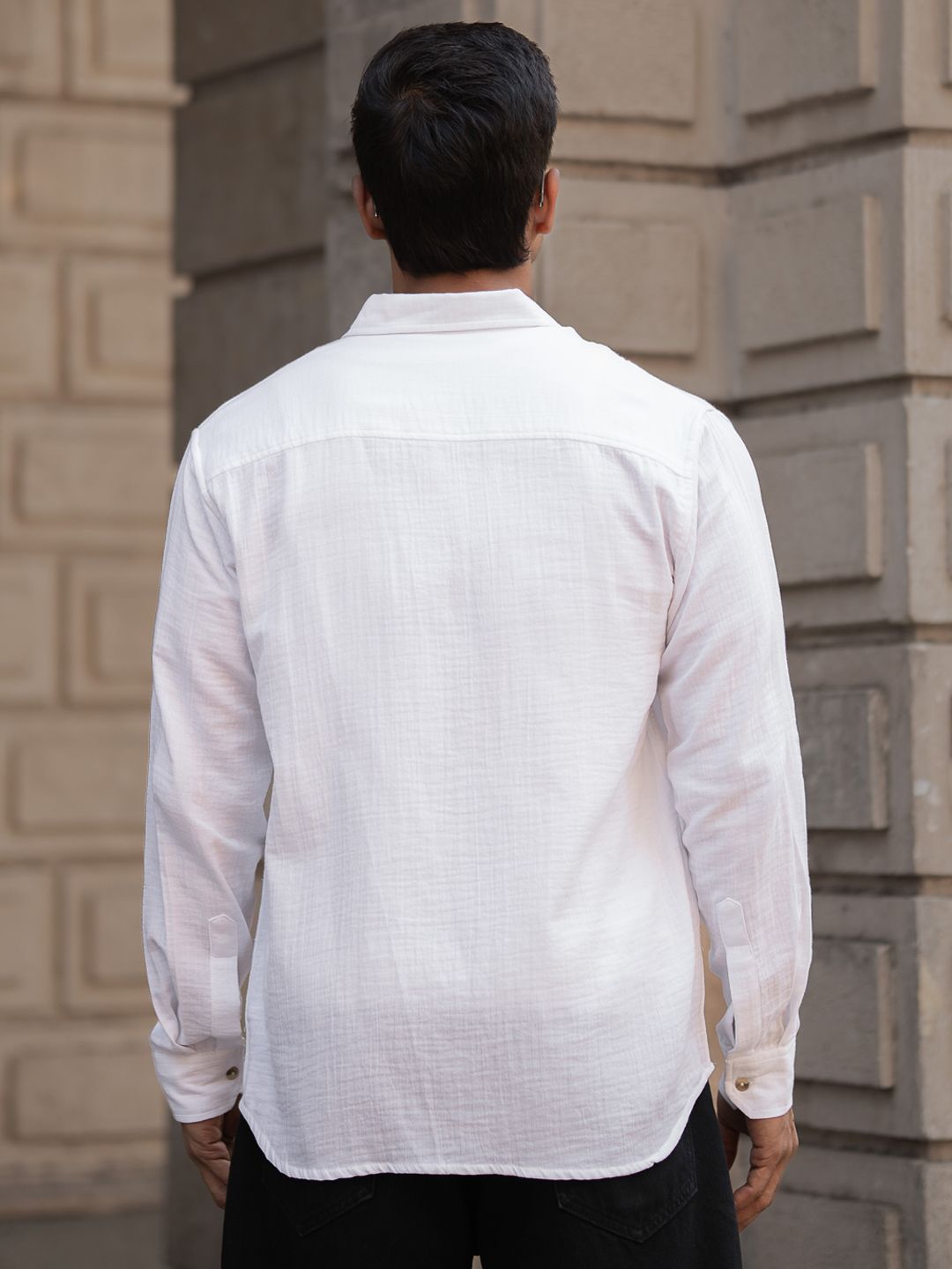 Powerlook Men Opaque Casual Shirt